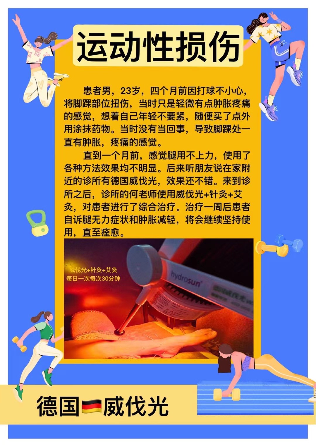 威伐光——運(yùn)動(dòng)性損傷